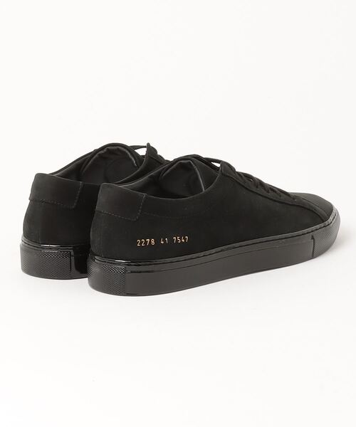 SHIPS(シップス)の「COMMON PROJECTS: Achilles ヌバック スニーカー(スニーカー・メンズ・ブラック・41)」の2枚目の写真