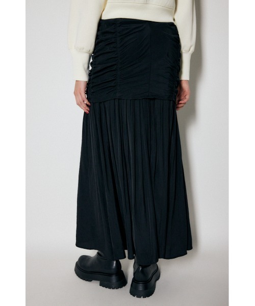 MOUSSY(マウジー)の「【HOLIDAY COLLECTION】GATHER MERMAID スカート(スカート・レディース・ブラック/グレー・1/2)」の4枚目の写真