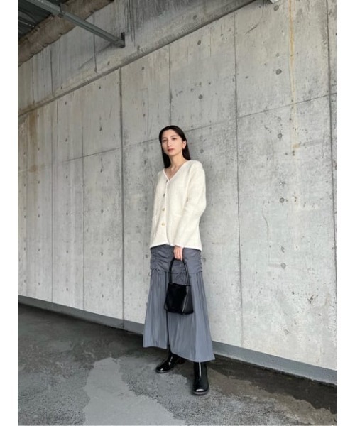 MOUSSY(マウジー)の「【HOLIDAY COLLECTION】GATHER MERMAID スカート(スカート・レディース・ブラック/グレー・1/2)」の17枚目の写真