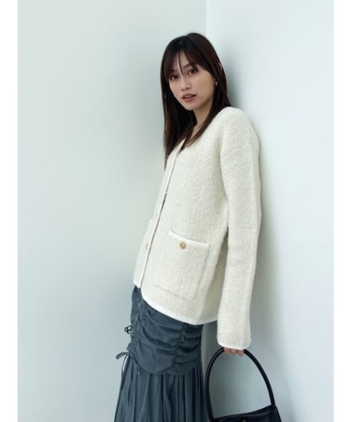 MOUSSY(マウジー)の「【HOLIDAY COLLECTION】GATHER MERMAID スカート(スカート・レディース・ブラック/グレー・1/2)」の18枚目の写真
