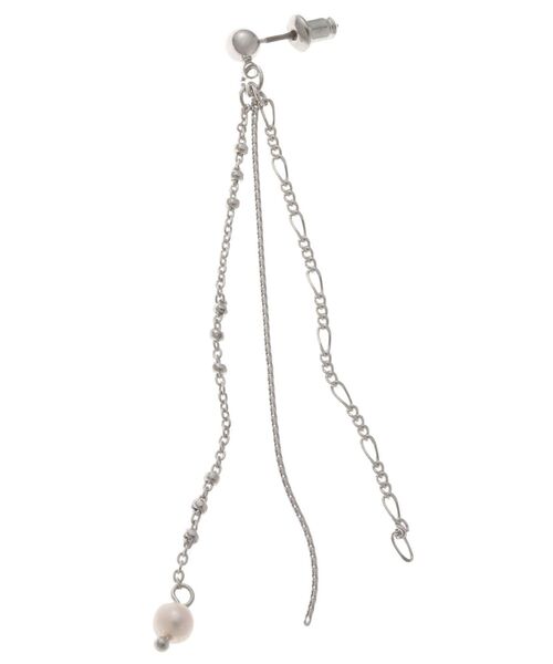 LAGUNAMOON(ラグナムーン)の「トリプルチェーンピアス(ピアス(両耳用)・レディース・シルバー/ゴールド・FREE)」の6枚目の写真