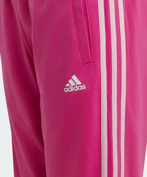 adidas（アディダス）の「エッセンシャルズ スリーストライプス トラックスーツ / アディダス adidas（ジャージ・キッズ・ピンク/ブラック/グリーン・130/140/150/160）」の13枚目の写真