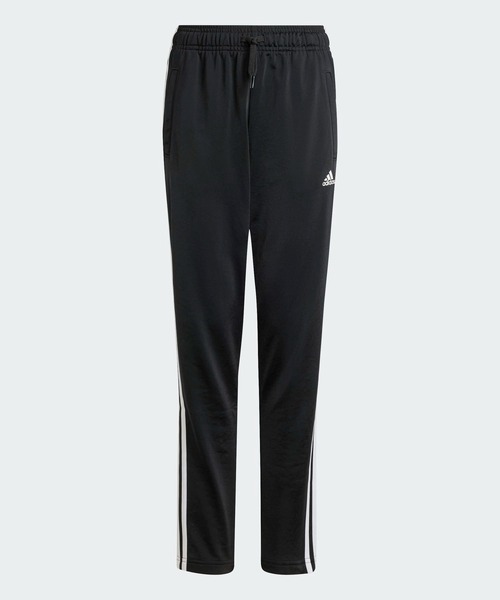 adidas（アディダス）の「エッセンシャルズ スリーストライプス トラックスーツ / アディダス adidas（ジャージ・キッズ・ピンク/ブラック/グリーン・130/140/150/160）」の9枚目の写真