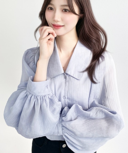 セール】【累計販売枚数2万枚突破！】シアーランダムプリーツレトロ