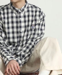 SENSE OF PLACE by URBAN RESEARCH | 『別注』TeddyBear×SENSE OF PLACE テディベアチェックシャツ(シャツ/ブラウス)