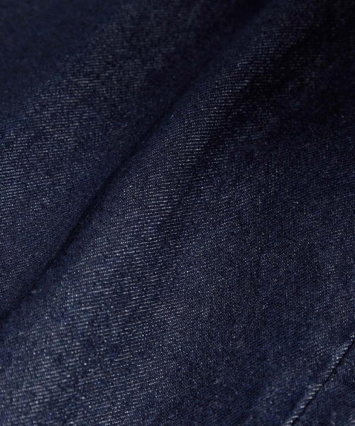 EMMA CLOTHES(エマクローズ)の「ハイウエストフレアシルエットフェードデニムパンツ EMMA CLOTHES(デニムパンツ・メンズ・グレー/サックスブルー系/ライトグレー/ブラック/インディゴブルー・S/M/L)」の15枚目の写真