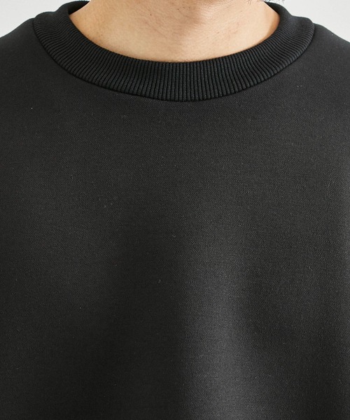 UNITED TOKYO（ユナイテッドトウキョウ）の「Aeroダンボールクルーネックスウェット｜ユニセックス（スウェット・メンズ・グレイッシュブルー/ブラック/パープル/オフホワイト・1/2）」の16枚目の写真