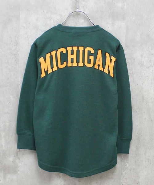 THE CASUAL（カジュアル）の「選べる16カラーちょいビッグトレーナー（スウェット・キッズ・チャコール/ダークグリーン系1/ブラック/グレー系2/ネイビー系/ダークグリーン/ブラック系/グレー系1/オフホワイト/ベージュ/杢グレー/グレー系/ダークグリーン系/ダークネイビー/グレー系3/ベージュ系・130cm/110cm/150cm/140cm/160cm/120cm）」の14枚目の写真