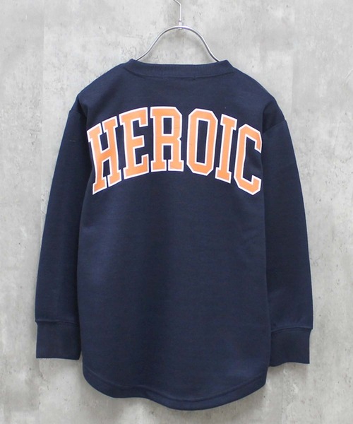 THE CASUAL（カジュアル）の「選べる16カラーちょいビッグトレーナー（スウェット・キッズ・チャコール/ダークグリーン系1/ブラック/グレー系2/ネイビー系/ダークグリーン/ブラック系/グレー系1/オフホワイト/ベージュ/杢グレー/グレー系/ダークグリーン系/ダークネイビー/グレー系3/ベージュ系・130cm/110cm/150cm/140cm/160cm/120cm）」の16枚目の写真