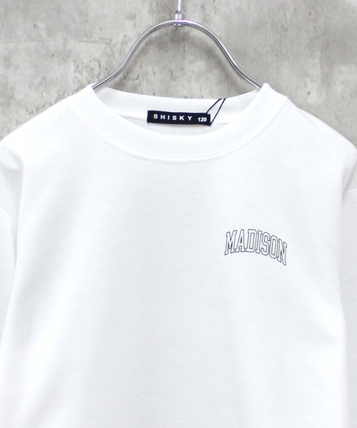 THE CASUAL（カジュアル）の「選べる16カラーちょいビッグトレーナー（スウェット・キッズ・チャコール/ダークグリーン系1/ブラック/グレー系2/ネイビー系/ダークグリーン/ブラック系/グレー系1/オフホワイト/ベージュ/杢グレー/グレー系/ダークグリーン系/ダークネイビー/グレー系3/ベージュ系・130cm/110cm/150cm/140cm/160cm/120cm）」の18枚目の写真