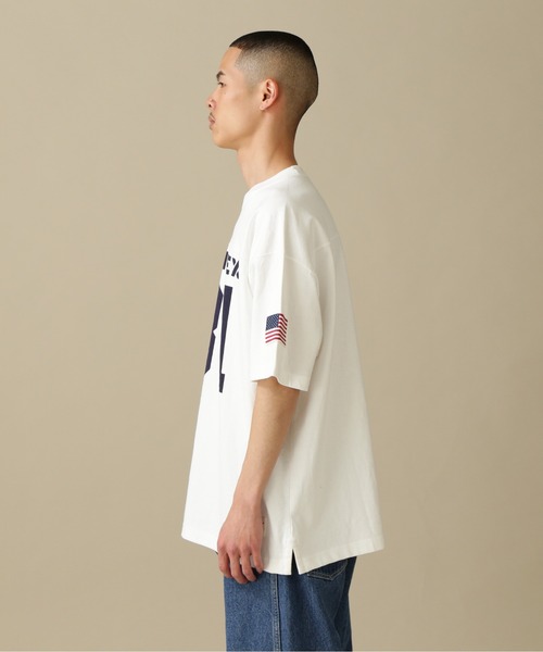 AVIREX(アヴィレックス)の「US-CA FOOTBALL S/S T-SHIRT / フットボール Tシャツ / AVIREX / アヴィレックス(Tシャツ/カットソー・メンズ・ホワイト/ブラック/グリーン・MEDIUM/LARGE/X-LARGE/XX-LARGE)」の5枚目の写真