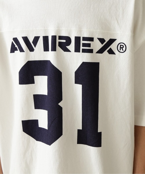 AVIREX(アヴィレックス)の「US-CA FOOTBALL S/S T-SHIRT / フットボール Tシャツ / AVIREX / アヴィレックス(Tシャツ/カットソー・メンズ・ホワイト/ブラック/グリーン・MEDIUM/LARGE/X-LARGE/XX-LARGE)」の8枚目の写真