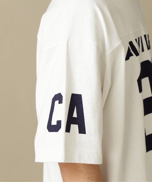 AVIREX(アヴィレックス)の「US-CA FOOTBALL S/S T-SHIRT / フットボール Tシャツ / AVIREX / アヴィレックス(Tシャツ/カットソー・メンズ・ホワイト/ブラック/グリーン・MEDIUM/LARGE/X-LARGE/XX-LARGE)」の10枚目の写真