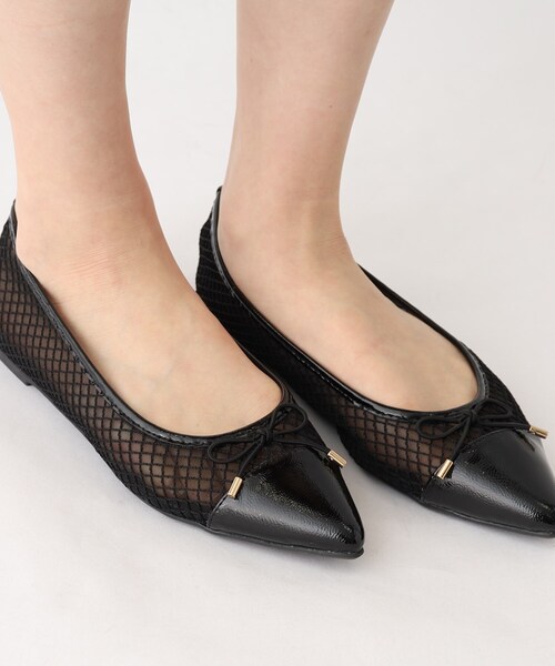 index（インデックス）の「◆ポインテッドチュールバレエシューズ（その他シューズ・レディース・ブラック/ライトベージュ・02/03）」の21枚目の写真