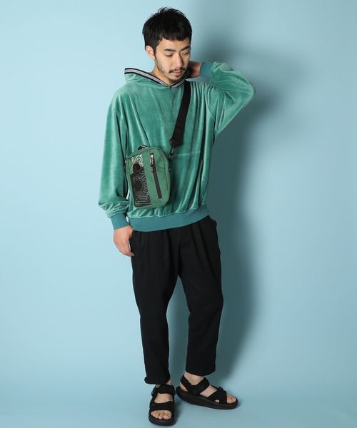 AMERICAN RAG CIE(アメリカンラグシー)の「2タック ワイドテーパードパンツ(その他パンツ・メンズ・ブラウン/ネイビー/ブラック/ライトベージュ/カーキ・3/2/1)」の17枚目の写真