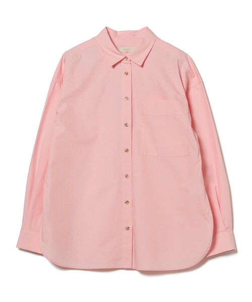 B:MING by BEAMS（ビーミングバイビームス）の「B:MING by BEAMS / オーガニック オーバー シャツ（シャツ/ブラウス・レディース・ピンク/オフホワイト・SMALL/MEDIUM）」の18枚目の写真