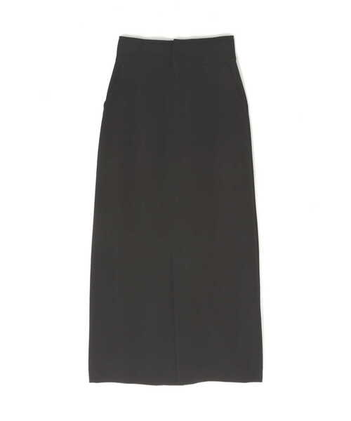 N.（N. Natural Beauty Basic）（エヌエヌナチュラルビューティーベーシック）の「◆タックナローロングスカート（スカート・レディース・イエロー/ブラック・MEDIUM）」の19枚目の写真