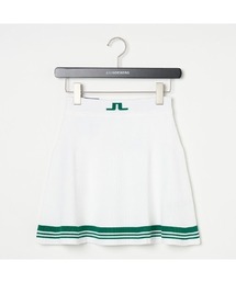 【J.LINDEBERG/GOLF】裾ラインニットスカート