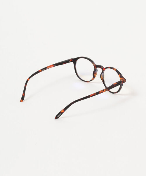 BRILLA per il gusto（ブリッラペルイルグースト）の「IZIPIZI / ウェリントンフレーム スクリーンリーディンググラス（メガネ・メンズ・ブラック/ダークブラウン・1.5/0.0/2.0/1.0）」の5枚目の写真