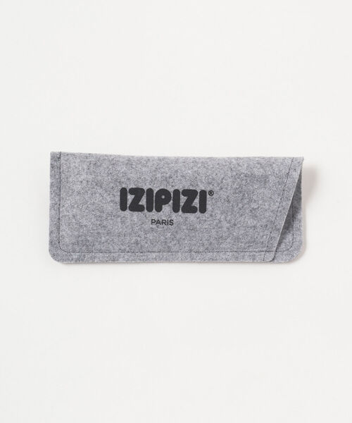 BRILLA per il gusto（ブリッラペルイルグースト）の「IZIPIZI / ウェリントンフレーム スクリーンリーディンググラス（メガネ・メンズ・ブラック/ダークブラウン・1.5/0.0/2.0/1.0）」の4枚目の写真