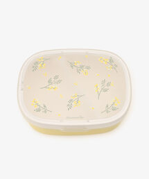 山中塗ミモザ抗菌ワンタッチランチボックスM