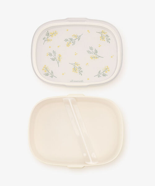 Afternoon Tea(アフタヌーンティー)の「山中塗ミモザ抗菌ワンタッチランチボックスM(お弁当箱・レディース・イエロー・ONE SIZE)」の5枚目の写真