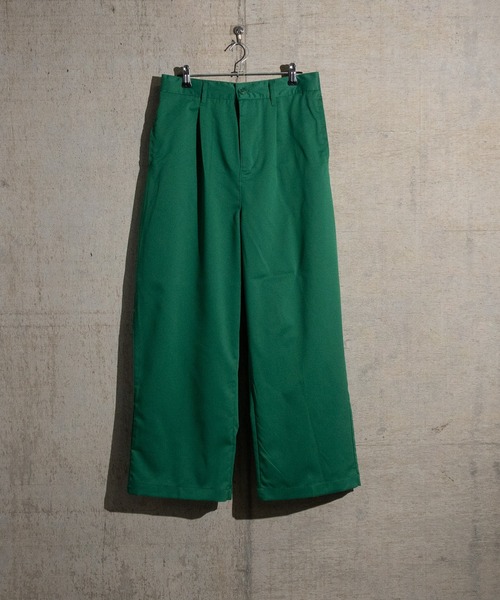 JOHN'S CLOSET(ジョンズクローゼット)の「【i】ワイドアンクルパンツ(その他パンツ・メンズ・ブラック/オフホワイト/モカ/グリーン/サックスブルー/ベージュ・LARGE/MEDIUM/X-LARGE)」の15枚目の写真