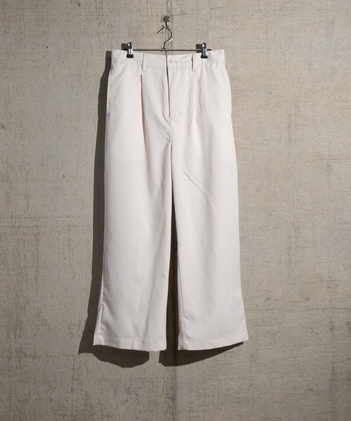 JOHN'S CLOSET(ジョンズクローゼット)の「【i】ワイドアンクルパンツ(その他パンツ・メンズ・ブラック/オフホワイト/モカ/グリーン/サックスブルー/ベージュ・LARGE/MEDIUM/X-LARGE)」の7枚目の写真