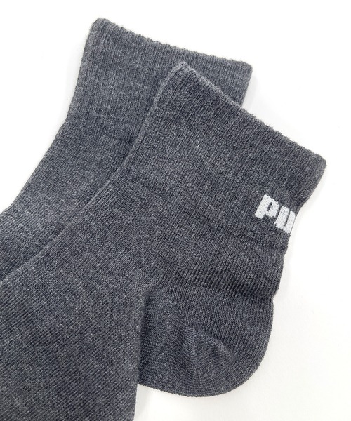 PUMA（プーマ）の「PUMA プーマ ブランド ロゴ ワンポイント 消臭加工 ショートソックス 靴下 3足セット 23cm 24cm 25cm（ソックス/靴下・レディース・ベージュ/ホワイト×ピンク/ホワイト×ブラック/ブラック×グリーン/ブラック/マルチ/ホワイト・23-25cm）」の17枚目の写真