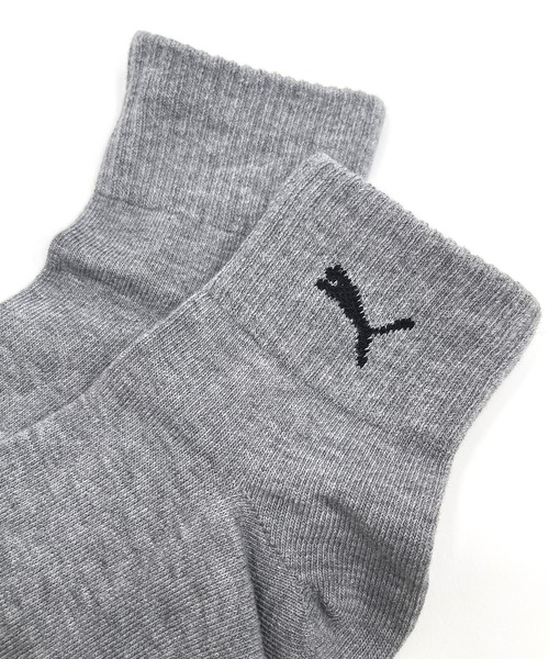PUMA（プーマ）の「PUMA プーマ ブランド ロゴ ワンポイント 消臭加工 ショートソックス 靴下 3足セット 23cm 24cm 25cm（ソックス/靴下・レディース・ベージュ/ホワイト×ピンク/ホワイト×ブラック/ブラック×グリーン/ブラック/マルチ/ホワイト・23-25cm）」の18枚目の写真