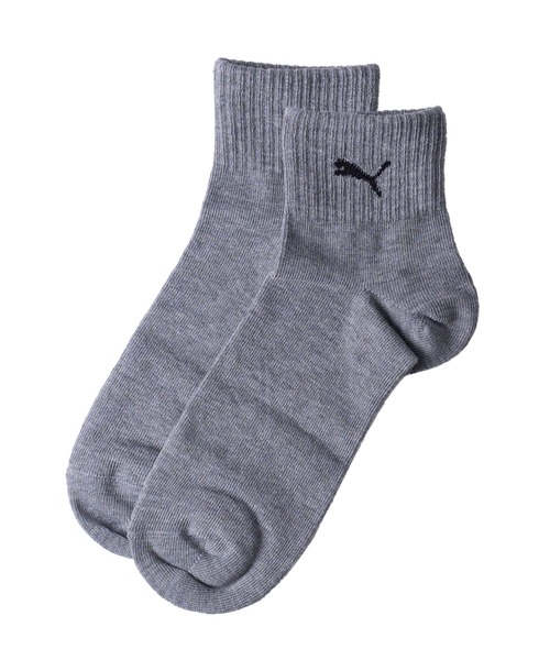 PUMA（プーマ）の「PUMA プーマ ブランド ロゴ ワンポイント 消臭加工 ショートソックス 靴下 3足セット 23cm 24cm 25cm（ソックス/靴下・レディース・ベージュ/ホワイト×ピンク/ホワイト×ブラック/ブラック×グリーン/ブラック/マルチ/ホワイト・23-25cm）」の11枚目の写真