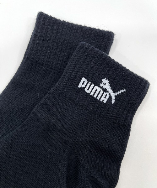 PUMA（プーマ）の「PUMA プーマ ブランド ロゴ ワンポイント 消臭加工 ショートソックス 靴下 3足セット 23cm 24cm 25cm（ソックス/靴下・レディース・ベージュ/ホワイト×ピンク/ホワイト×ブラック/ブラック×グリーン/ブラック/マルチ/ホワイト・23-25cm）」の16枚目の写真