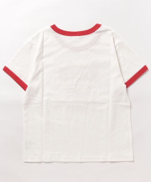 SOMETHING(サムシング)の「【SOMETHING】ヴィンテージリンガーTシャツ(Tシャツ/カットソー・レディース・レッド・M/L)」の2枚目の写真