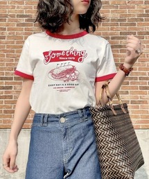 SOMETHING | 【SOMETHING】ヴィンテージリンガーＴシャツ(Tシャツ/カットソー)