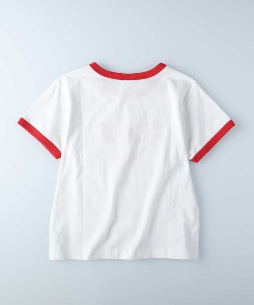 SOMETHING(サムシング)の「【SOMETHING】ヴィンテージリンガーTシャツ(Tシャツ/カットソー・レディース・レッド・M/L)」の3枚目の写真