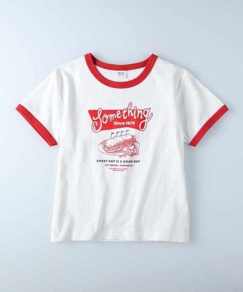 SOMETHING(サムシング)の「【SOMETHING】ヴィンテージリンガーTシャツ(Tシャツ/カットソー・レディース・レッド・M/L)」の18枚目の写真