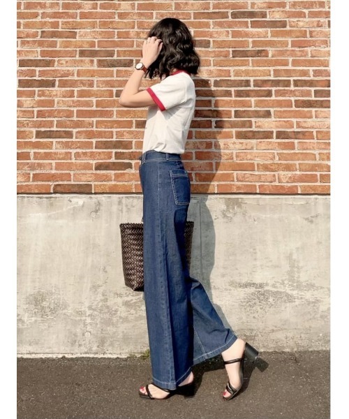 SOMETHING(サムシング)の「【SOMETHING】ヴィンテージリンガーTシャツ(Tシャツ/カットソー・レディース・レッド・M/L)」の20枚目の写真