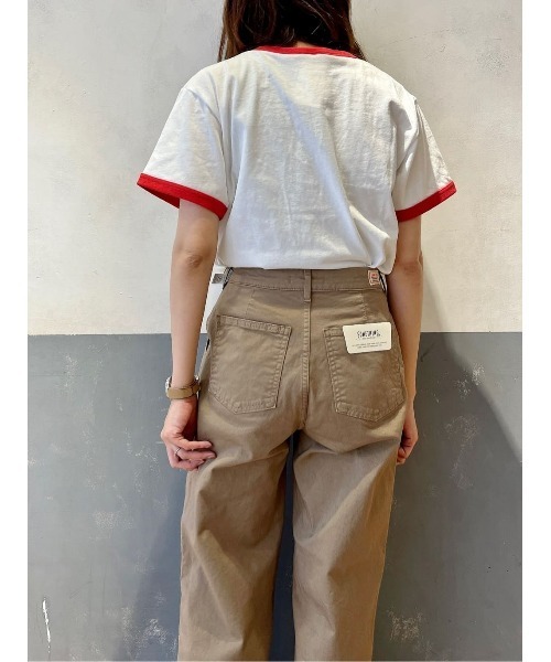 SOMETHING(サムシング)の「【SOMETHING】ヴィンテージリンガーTシャツ(Tシャツ/カットソー・レディース・レッド・M/L)」の11枚目の写真