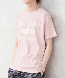 サーフデザイン 半袖クルーネック プリントTシャツ DORE.H
