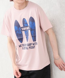 サーフデザイン 半袖クルーネック プリントTシャツ DORE.H