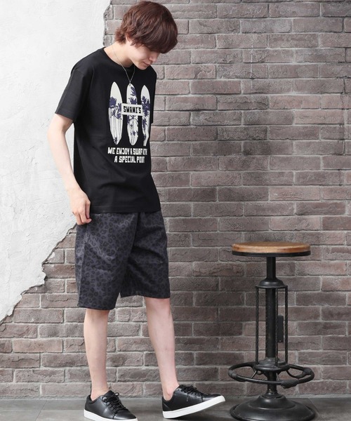 ARCADE（アーケード）の「サーフデザイン 半袖クルーネック プリントTシャツ DORE.H（Tシャツ/カットソー・メンズ・サックスブルー系2/ブラック系その他/ホワイト系その他3/ピンク系その他3/イエロー系その他3/ホワイト系その他2/ブラック系その他2/ホワイト系その他/ブラック系その他3/サックスブルー系/イエロー系その他/ピンク系その他2・LL/L/M）」の18枚目の写真