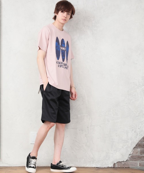 ARCADE（アーケード）の「サーフデザイン 半袖クルーネック プリントTシャツ DORE.H（Tシャツ/カットソー・メンズ・サックスブルー系2/ブラック系その他/ホワイト系その他3/ピンク系その他3/イエロー系その他3/ホワイト系その他2/ブラック系その他2/ホワイト系その他/ブラック系その他3/サックスブルー系/イエロー系その他/ピンク系その他2・LL/L/M）」の19枚目の写真