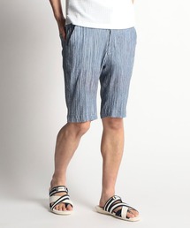 カラープリーツショートパンツ