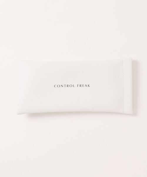 ROSE BUD（ローズバッド）の「(CONTROL FREAK)太フレームメガネ（メガネ・レディース・ベージュ/ブラック・FREE）」の5枚目の写真