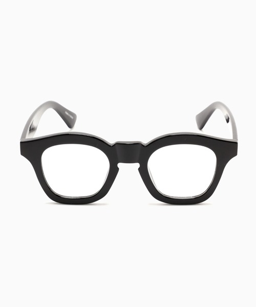 ROSE BUD（ローズバッド）の「(CONTROL FREAK)太フレームメガネ（メガネ・レディース・ベージュ/ブラック・FREE）」の2枚目の写真