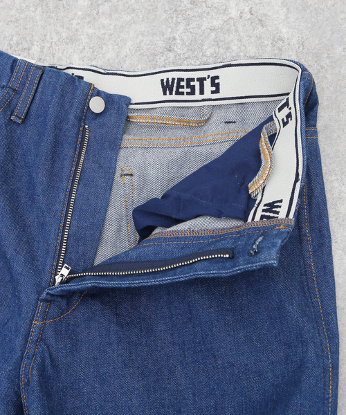 WESTOVERALLS(ウエストオーバーオールズ)の「【WESTOVERALLS / ウェストオーバーオールズ】881S SEX DENIM(デニムパンツ・メンズ・ダークブルー・34/32)」の4枚目の写真