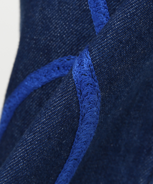 WESTOVERALLS(ウエストオーバーオールズ)の「【WESTOVERALLS / ウェストオーバーオールズ】881S SEX DENIM(デニムパンツ・メンズ・ダークブルー・34/32)」の10枚目の写真
