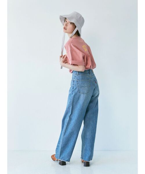 Ungrid（アングリッド）の「総柄デザインバケットハット（ハット・レディース・ベージュ/ネイビー・FREE）」の12枚目の写真