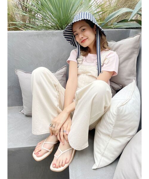 Ungrid（アングリッド）の「総柄デザインバケットハット（ハット・レディース・ベージュ/ネイビー・FREE）」の14枚目の写真