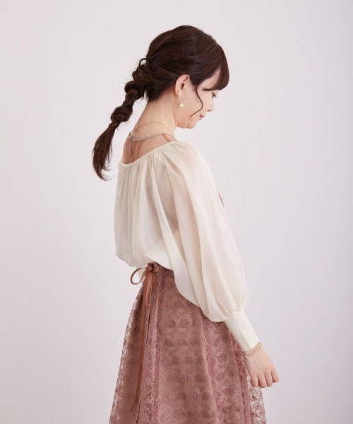 Dorry Doll ドリードール シアーカーディガン＆レースワンピース M Dorry Doll ドリードール シアーカーディガン＆レースワンピース